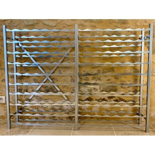 Casier 140 places acier galvanisé H100 x L140 x Prof 26,5 cm – Image 4