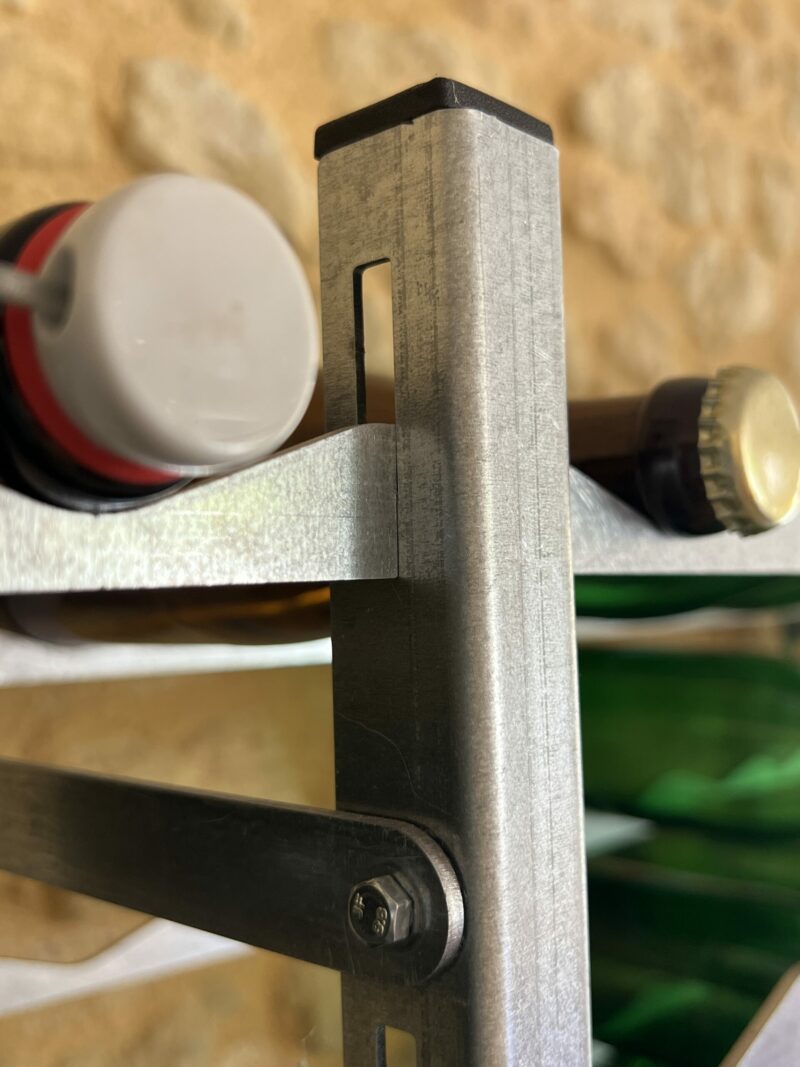casier vin pour stockage horizontal des bouteilles