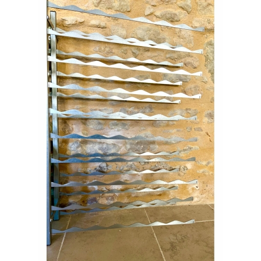 Extension de casier 70 places acier galvanisé H100 x L70 x Prof 26,5 cm